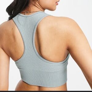 Gilly Hicks Ribbed Cropped Tank  Small